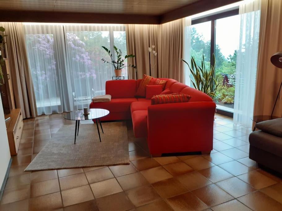 Komfort-Ferienwohnung Auf Der Eulenburg Grafengehaig Exterior photo