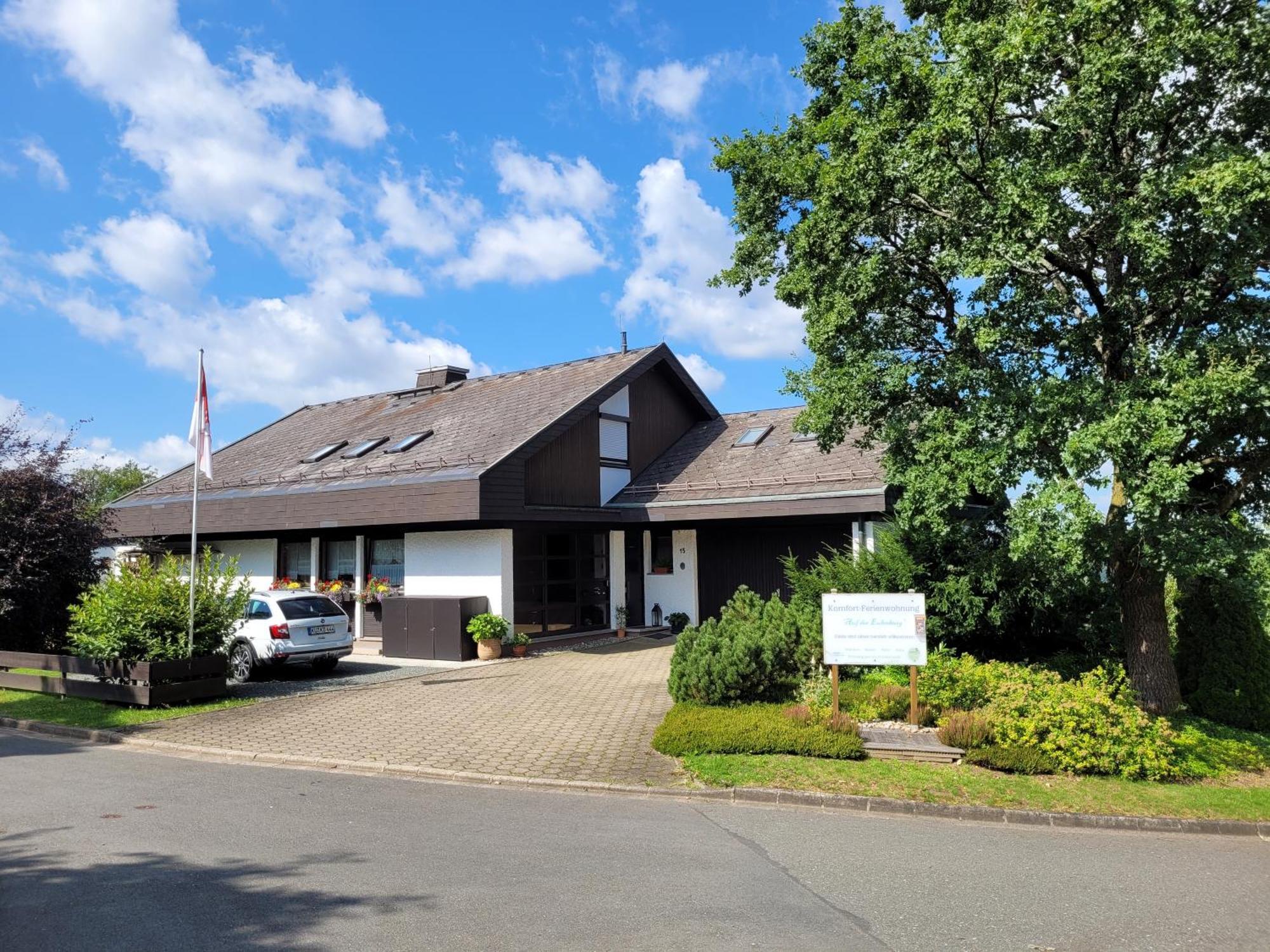 Komfort-Ferienwohnung Auf Der Eulenburg Grafengehaig Exterior photo