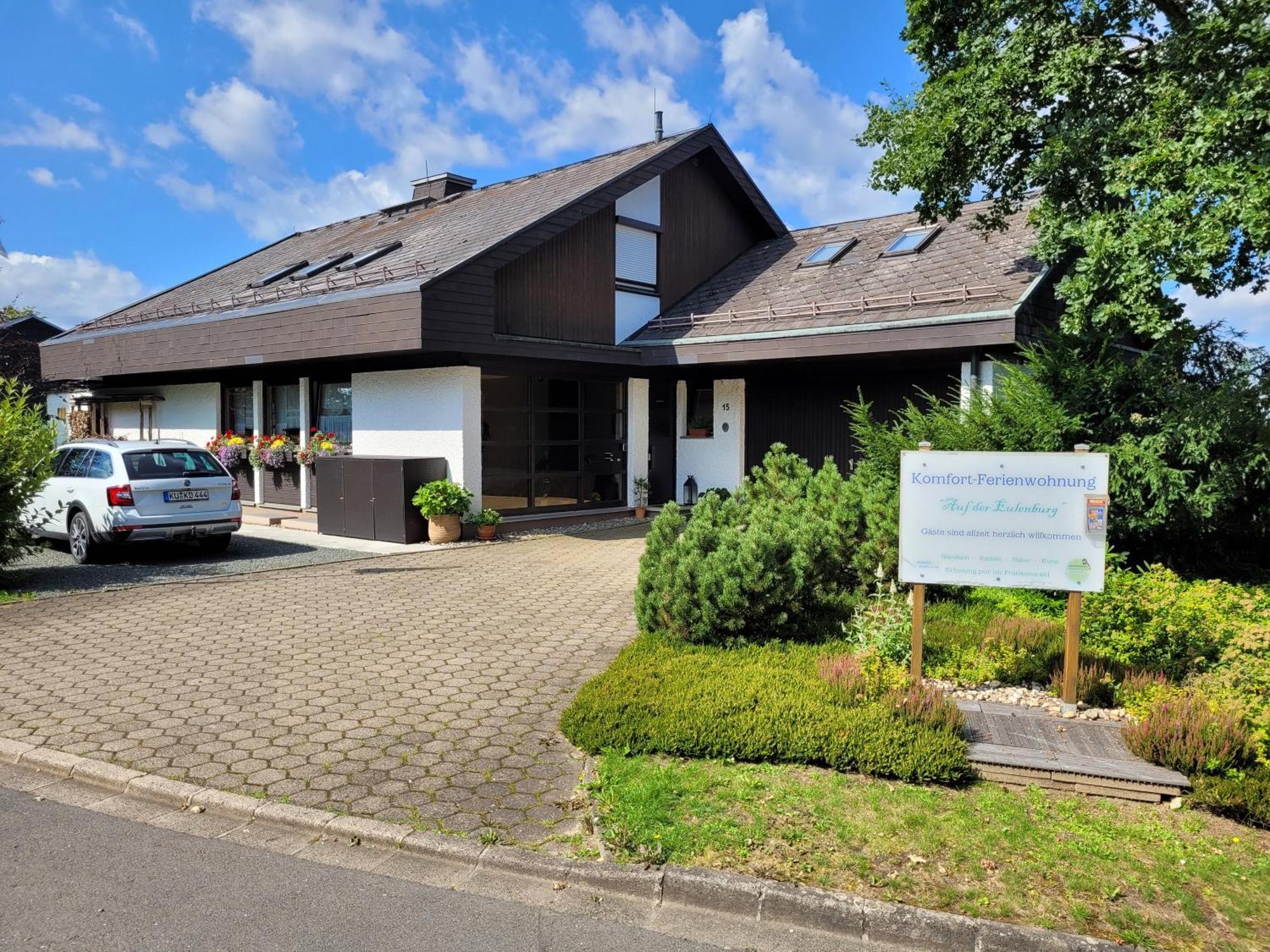 Komfort-Ferienwohnung Auf Der Eulenburg Grafengehaig Exterior photo